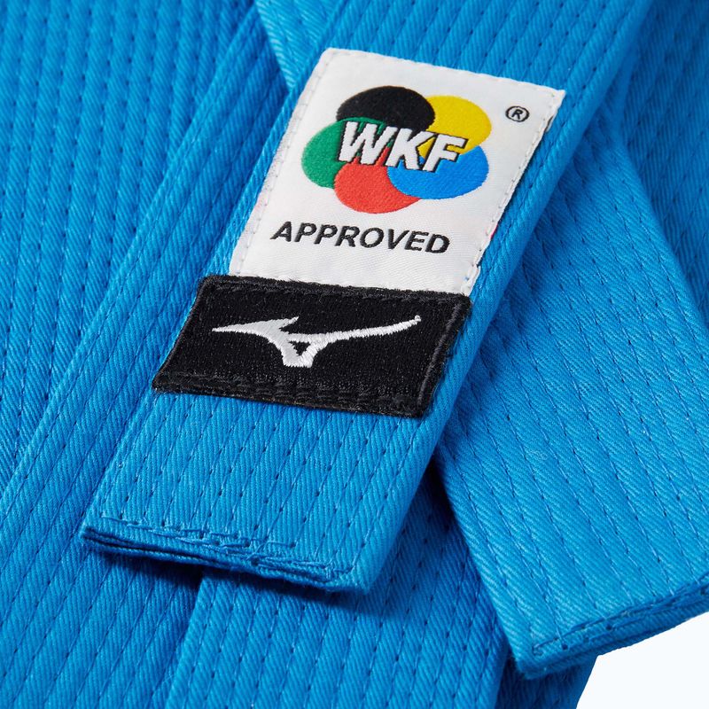 Колан за кимоно Mizuno Karate WKF RB blue 2