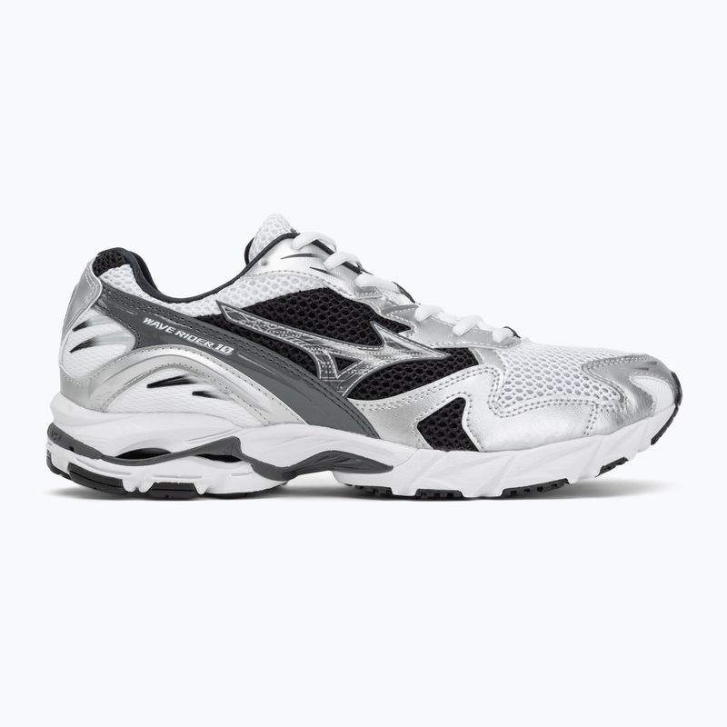 Мъжки обувки Mizuno Wave Rider 10 white/silver/black 2