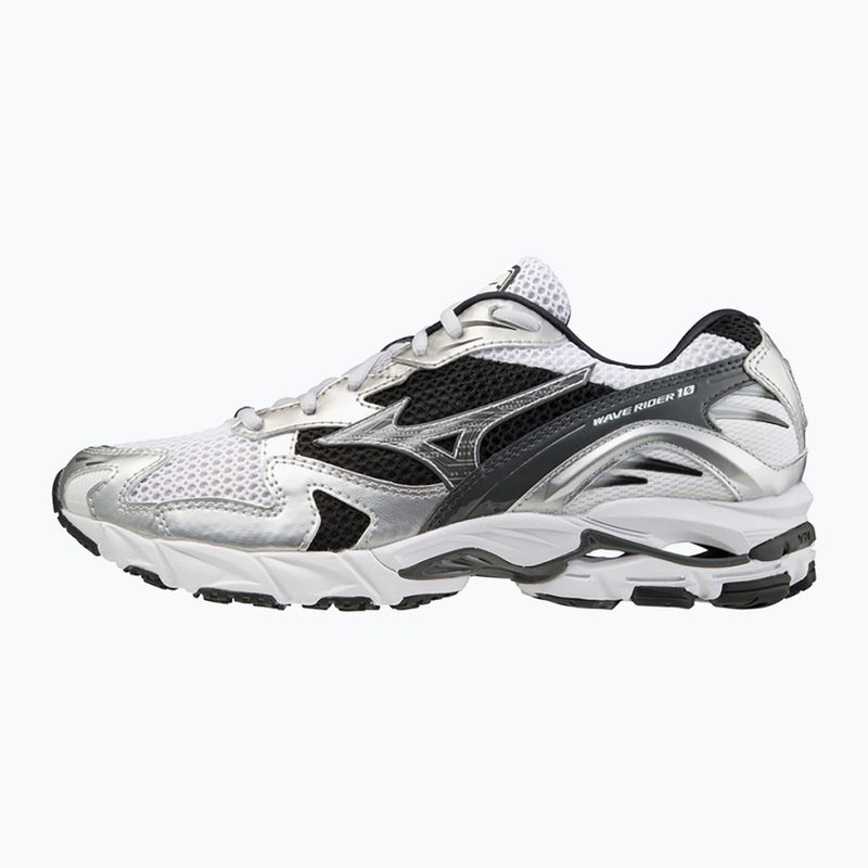 Мъжки обувки Mizuno Wave Rider 10 white/silver/black 2