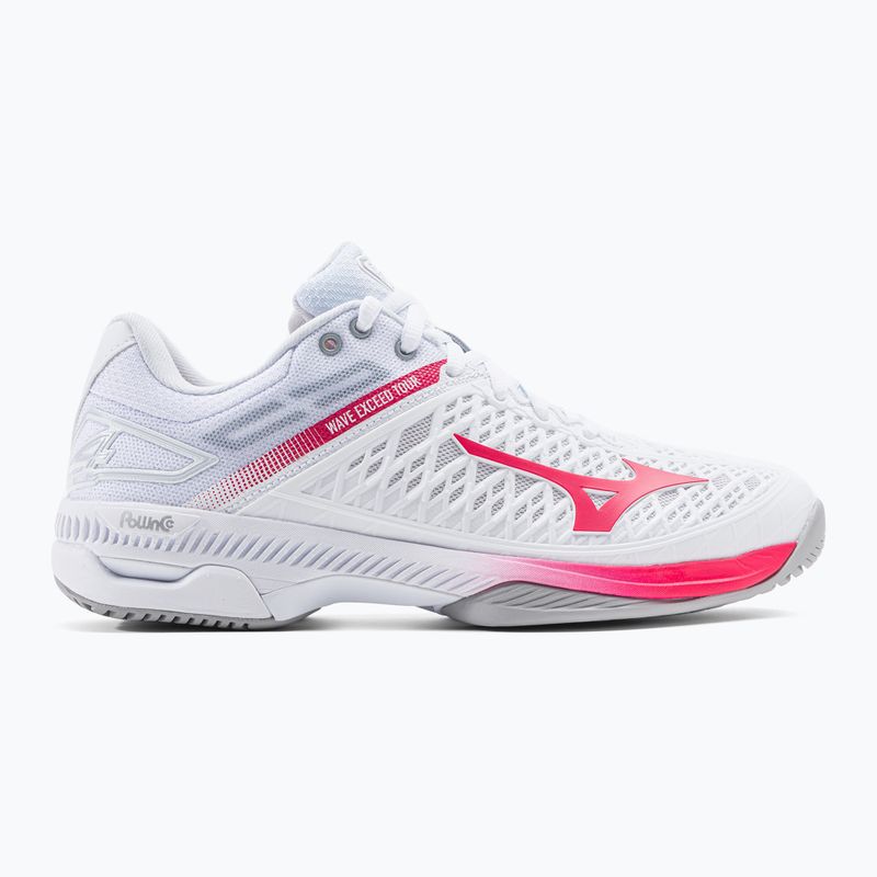 Дамски обувки за тенис Mizuno Wave Exceed Tour 4 CC white 61GA207164 2