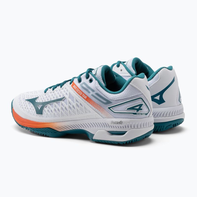 Продукти за тенис Mizuno Aw21 Wave Exceed Tour 4 Cc białe 61GC207485 3