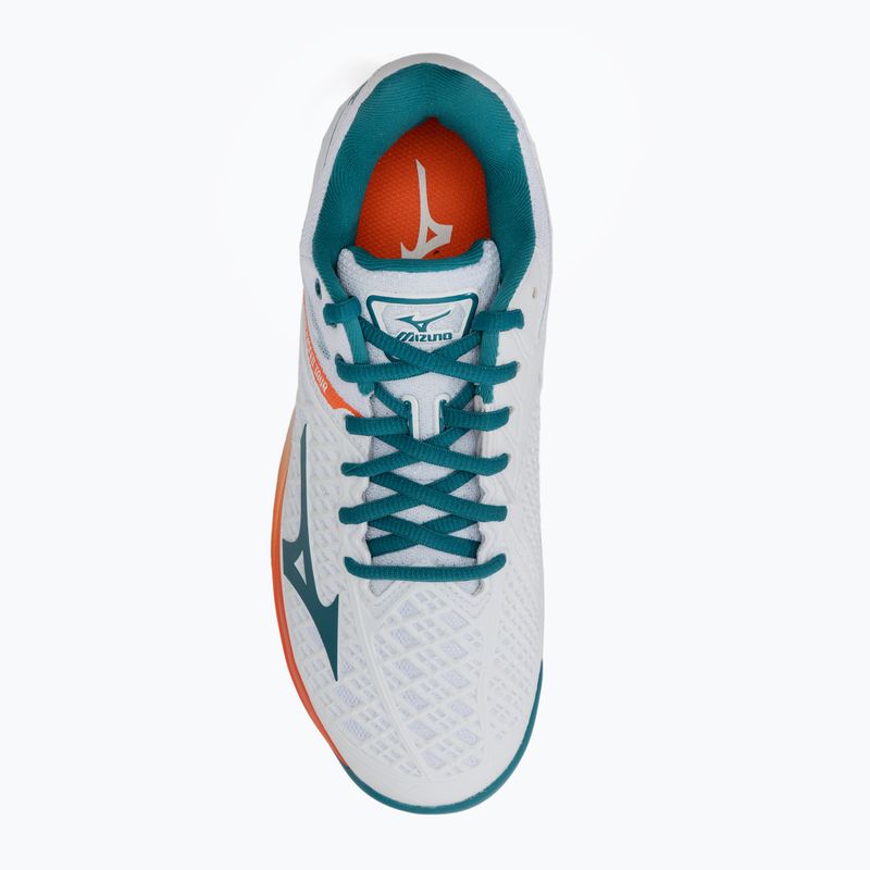 Продукти за тенис Mizuno Aw21 Wave Exceed Tour 4 Cc białe 61GC207485 6