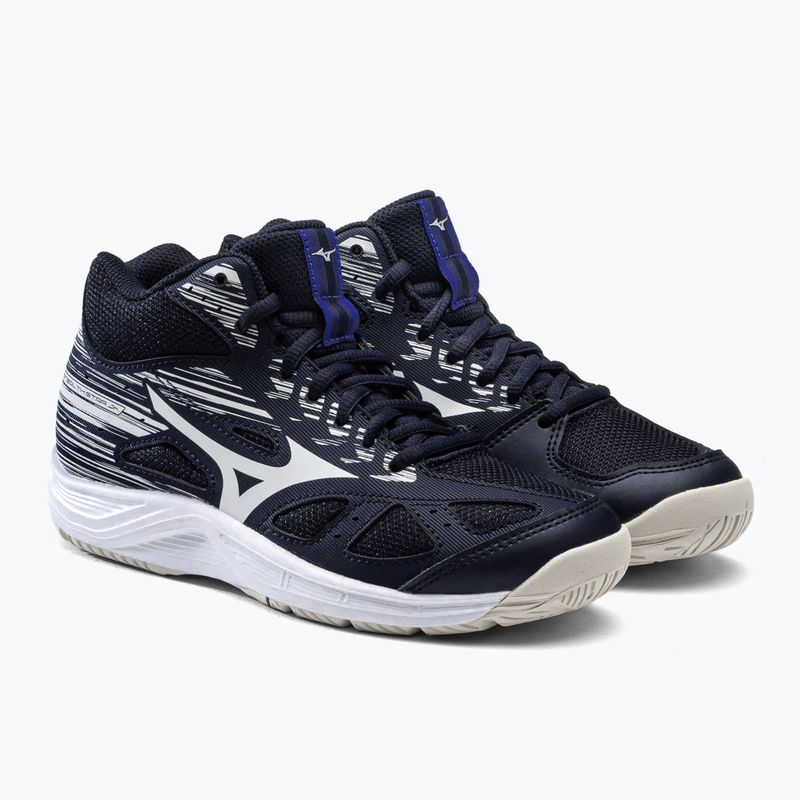 Mizuno Stealth Star Mid детски обувки за хандбал тъмносини X1GC211502 5