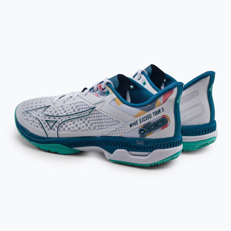Мъжки обувки за тенис Mizuno Wave Exceed Tour 5CC white 61GC2274 3