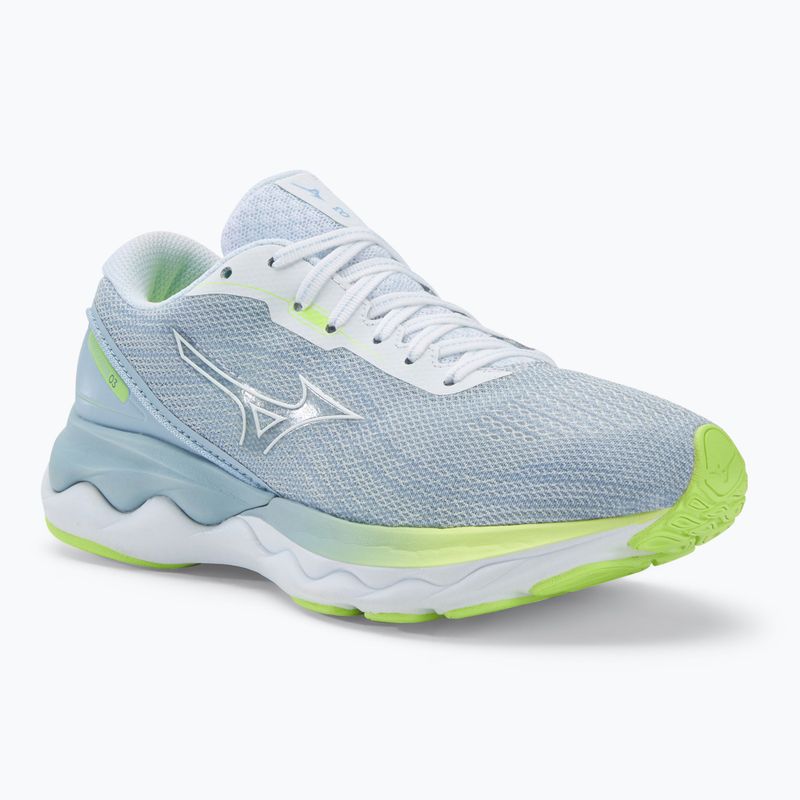 Дамски обувки за бягане Mizuno Skyrise 3 white/ white/ neo lime