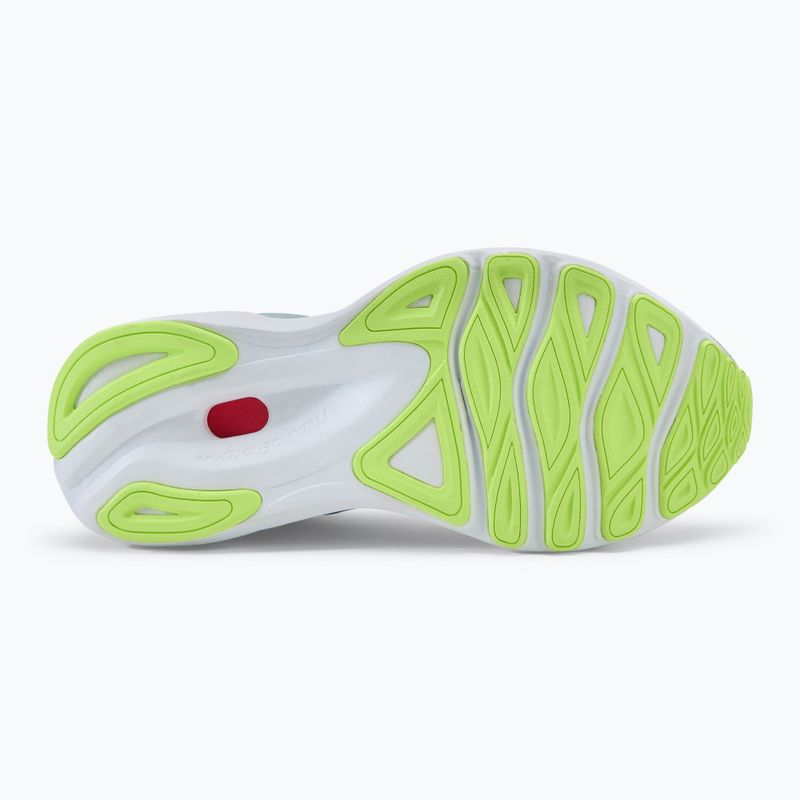 Дамски обувки за бягане Mizuno Skyrise 3 white/ white/ neo lime 4