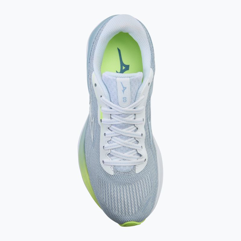 Дамски обувки за бягане Mizuno Skyrise 3 white/ white/ neo lime 5