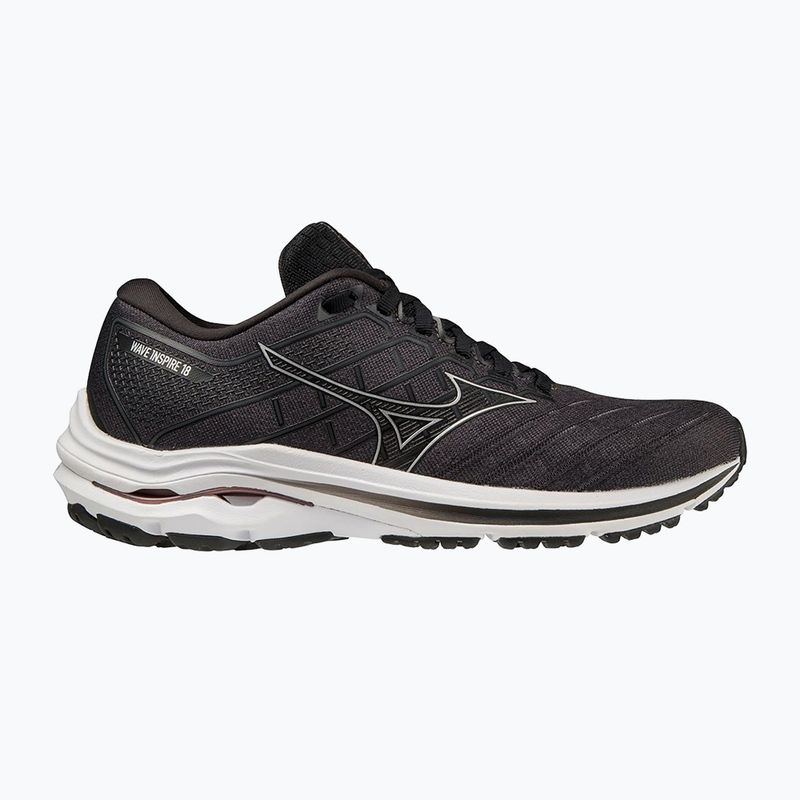 Мъжки обувки за бягане Mizuno Wave Inspire 18 D black/silver/ebony