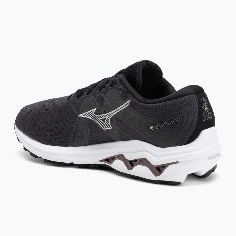 Мъжки обувки за бягане Mizuno Wave Inspire 18 D black/silver/ebony 3