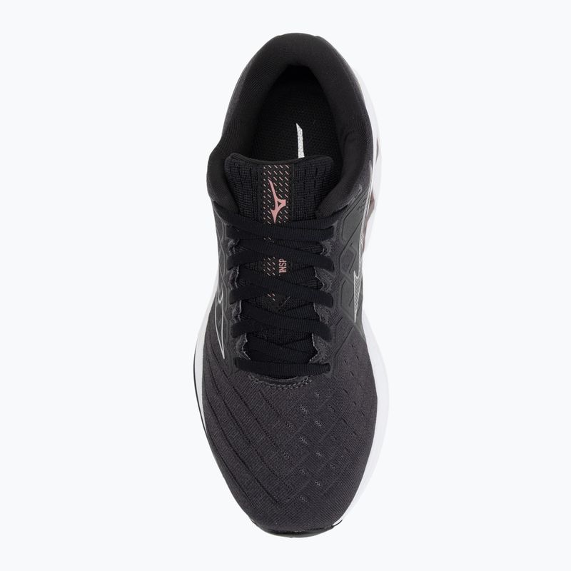 Мъжки обувки за бягане Mizuno Wave Inspire 18 D black/silver/ebony 5