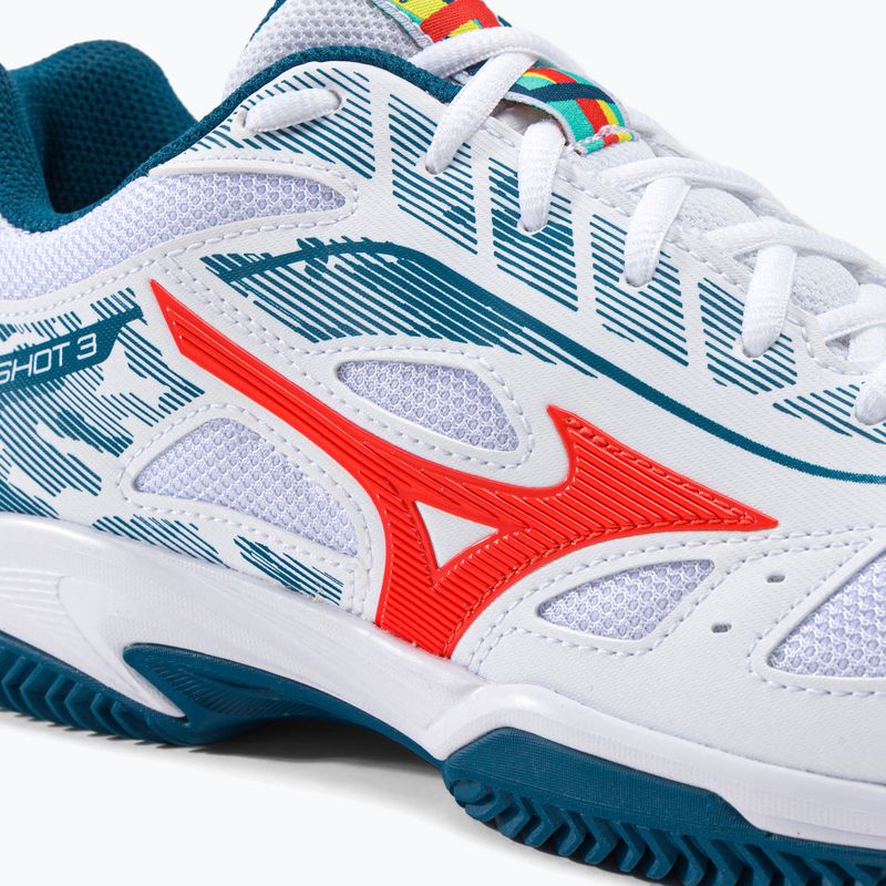 Мъжки обувки за тенис Mizuno Breakshot 3 CC white 61GC2125 7