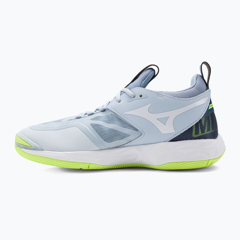 Мъжки обувки за волейбол Mizuno Wave Momentum 2 heather/white/neo lime 10