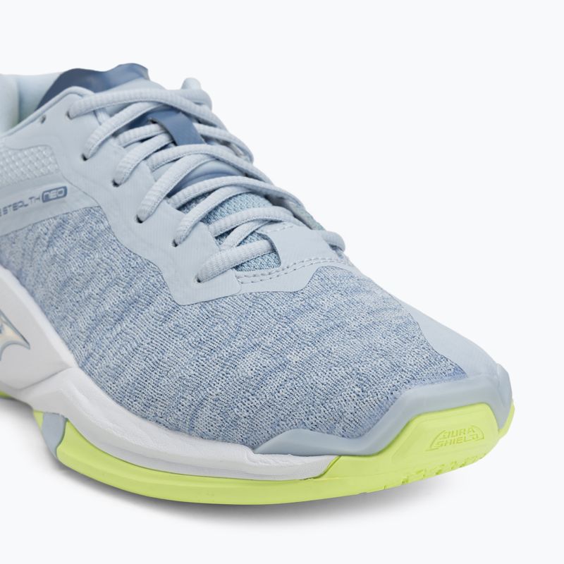 Дамски обувки за хандбал Mizuno Wave Stealth Neo heather/white/neo lime 7