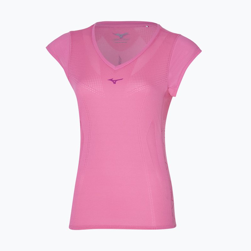 Дамска тениска за бягане Mizuno Aero Tee wild orchid 3