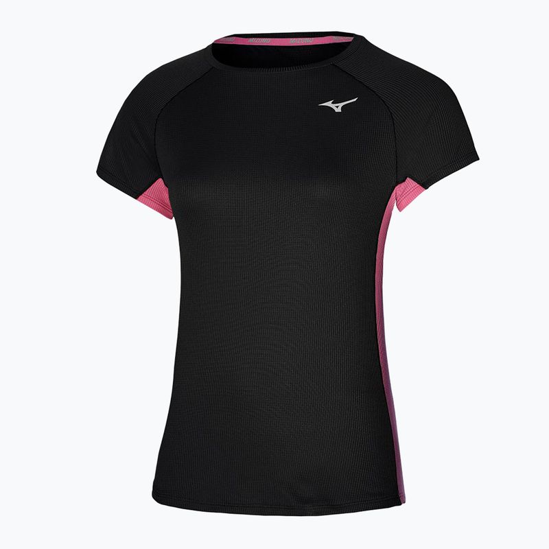 Дамска тениска за бягане Mizuno DryAeroFlow Tee black