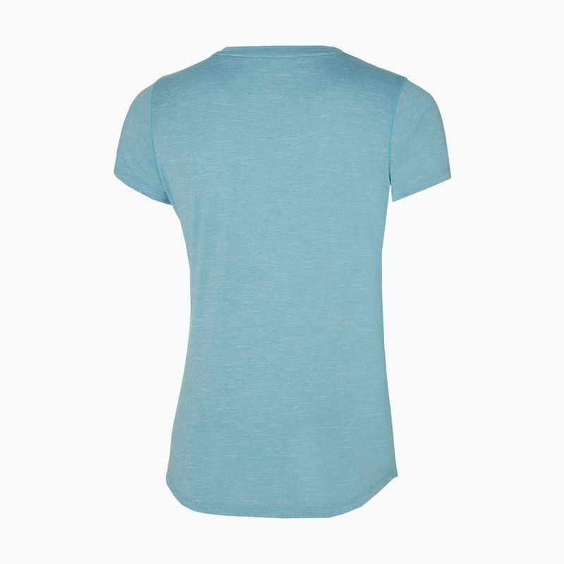 Дамска тениска за бягане Mizuno Impusle Core RB Tee milky blue 2