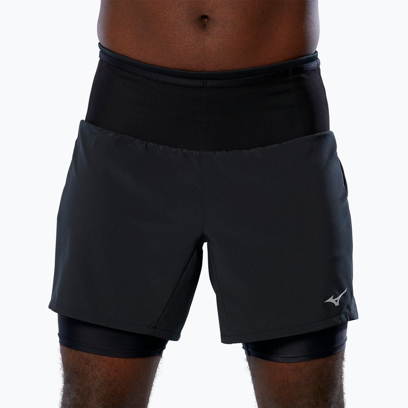 Мъжки къси панталони за бягане Mizuno Multi Pocket 7.5 black 3