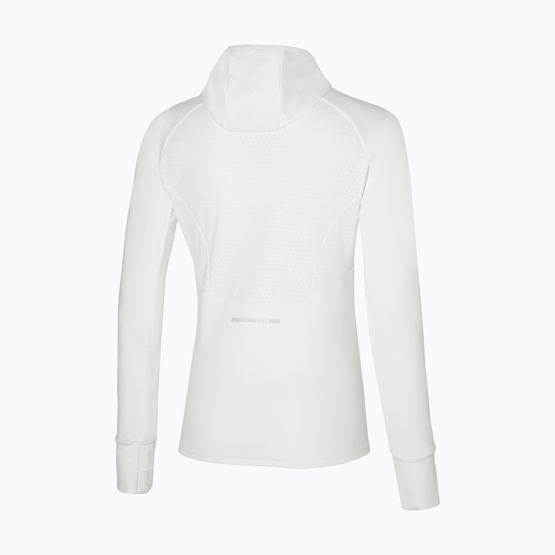 Дамски суитшърт за бягане Mizuno Warmalite Hooded LS white 2