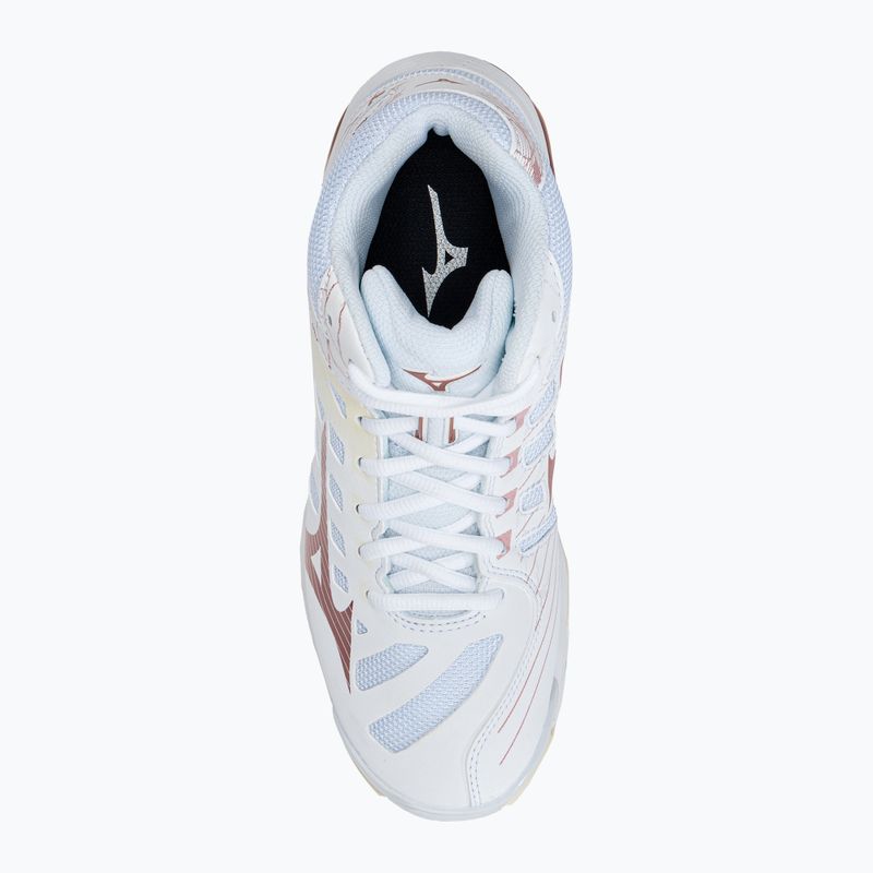 Дамски обувки за волейбол Mizuno Wave Voltage Mid white V1GC216536 6