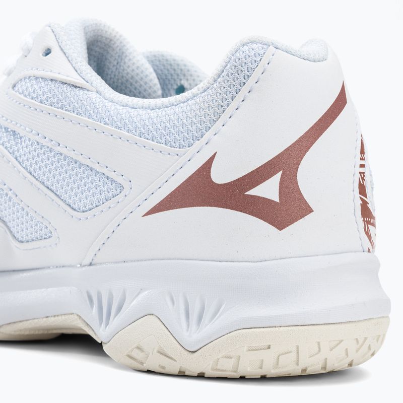Детски обувки за волейбол Mizuno Lightning Star Z6 бели V1GD210336 9