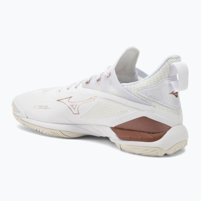 Дамски обувки за хандбал Mizuno Wave Mirage 4 white/rose/snow white 3