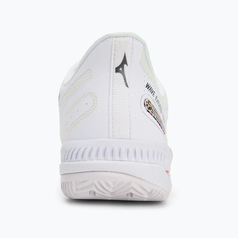 Дамски обувки за тенис Mizuno Wave Exceed Tour 5 CC undyed white/quiet shade/opera red 6