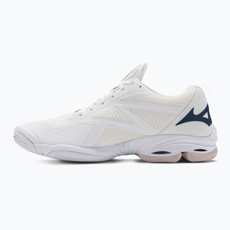 Мъжки обувки за волейбол Mizuno Wave Lightning Z7 undyed white/moonlit ocean/peace blue 3