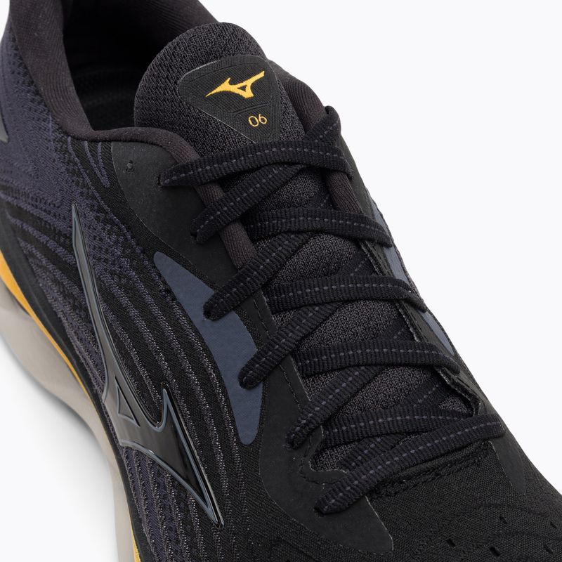 Мъжки обувки за бягане Mizuno Wave Sky 6 black/tradewinds/gold fusion 8