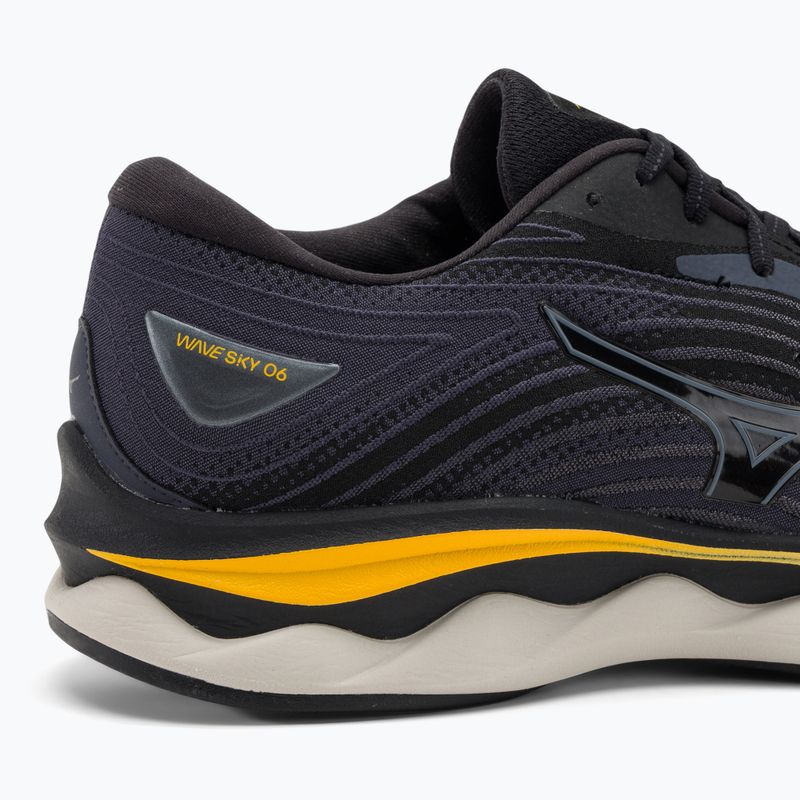 Мъжки обувки за бягане Mizuno Wave Sky 6 black/tradewinds/gold fusion 9