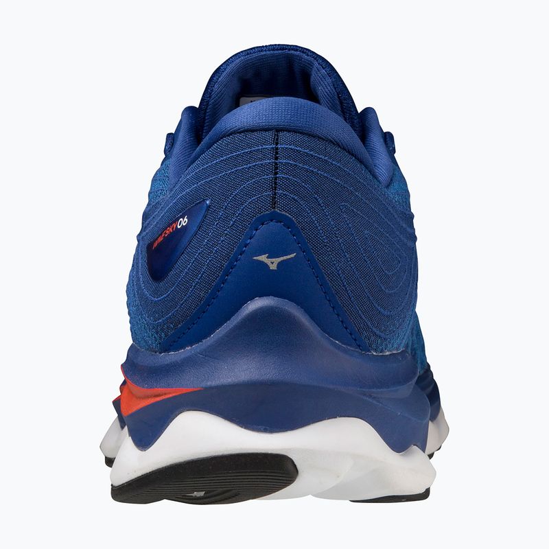 Мъжки обувки за бягане Mizuno Wave Sky 6 turquoise sea/white/cherry tomato 6