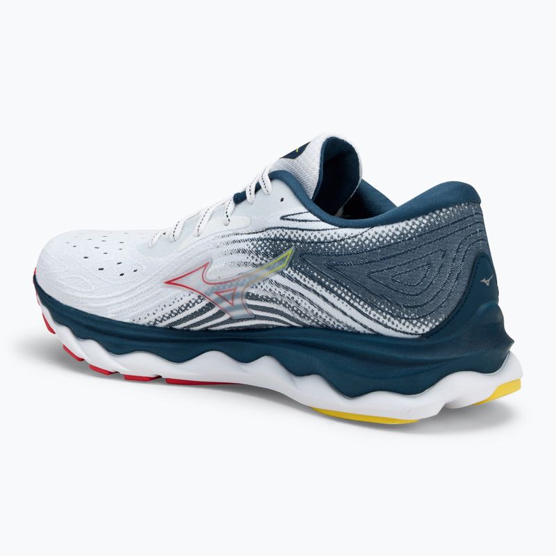 Дамски обувки за бягане Mizuno Wave Sky 6 white/ hibiscus/ buttercup 3