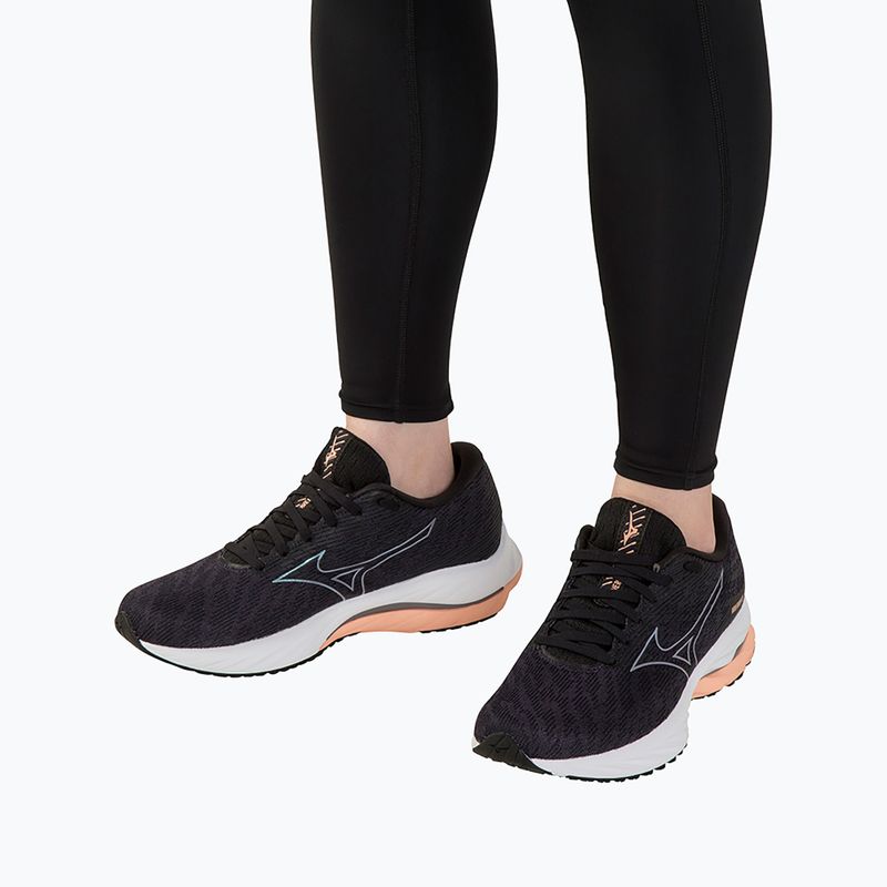 Дамски обувки за бягане Mizuno Wave Rider 26 odyssey gray/quicksilver/salmon 3