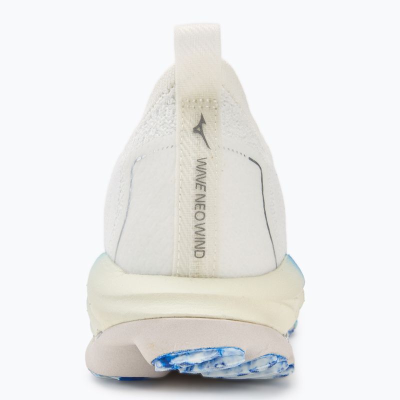 Дамски обувки за бягане Mizuno Wave Neo Wind бели/сребърни/мирно сини 6