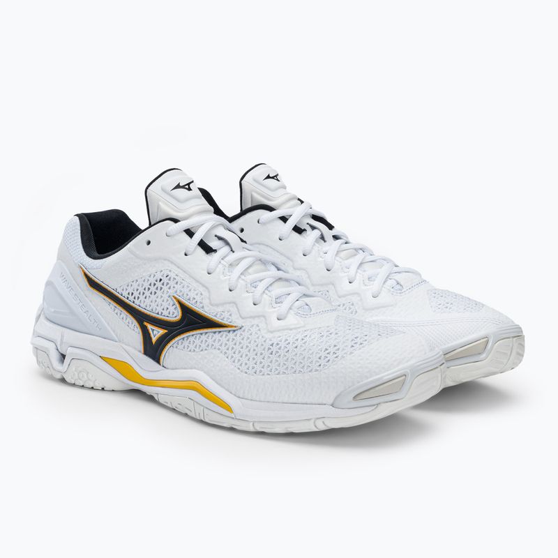 Мъжки обувки за хандбал Mizuno Wave Stealth V white X1GA180013 4