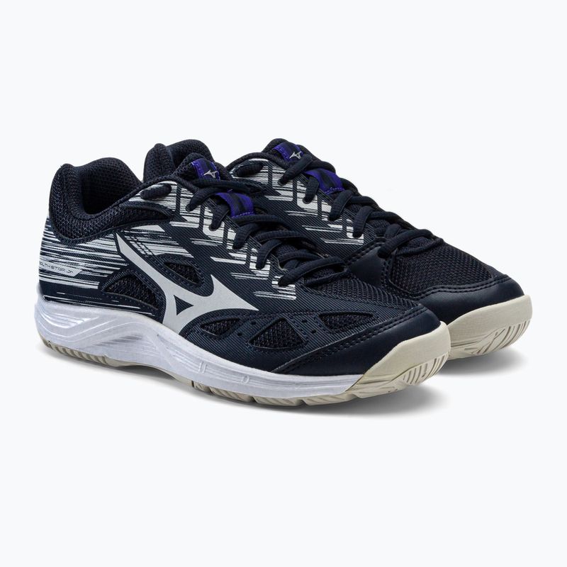 Детски обувки за хандбал Mizuno Stealth Star C тъмносини X1GC2107K02 5