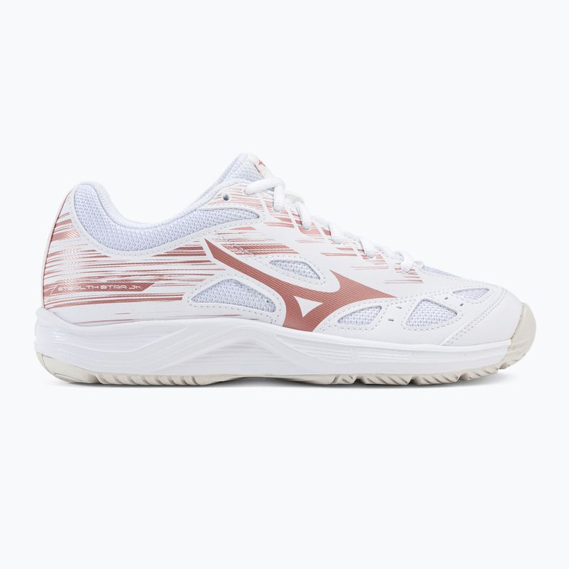 Детски обувки за хандбал Mizuno Stealth Star C  бели X1GC2107K36 2