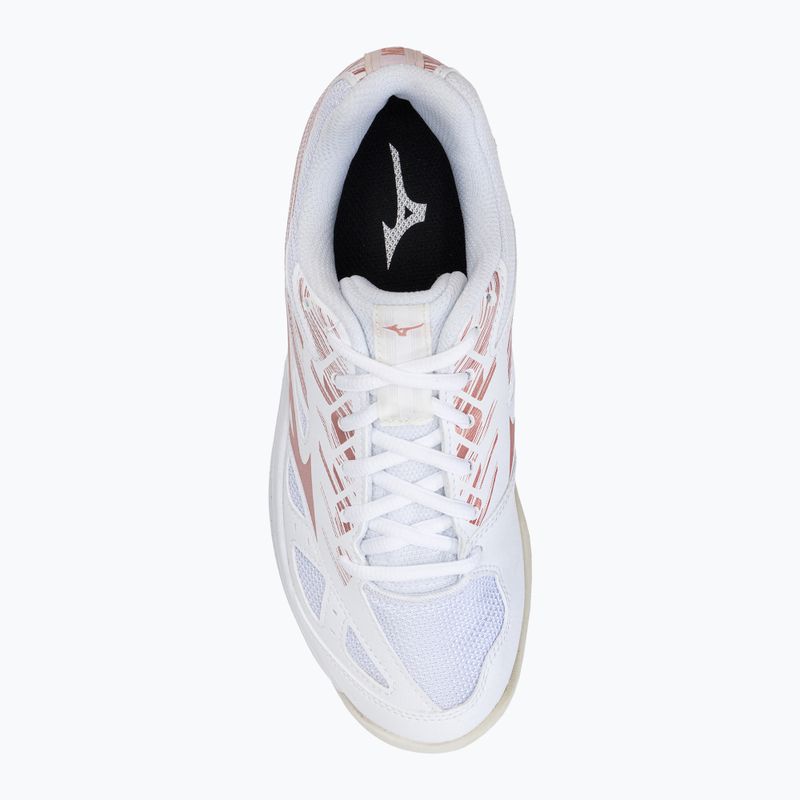 Детски обувки за хандбал Mizuno Stealth Star C  бели X1GC2107K36 6
