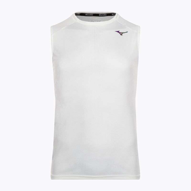 Мъжка тениска за бягане Mizuno Two Loop 88 Tank white 32GAA00502