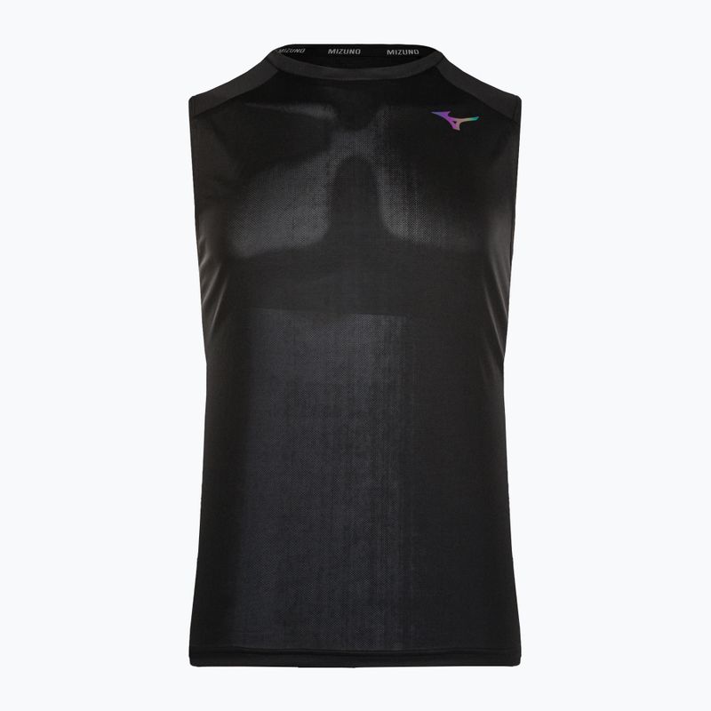 Мъжка тениска за бягане Mizuno Two Loop 88 Tank black 32GAA00509