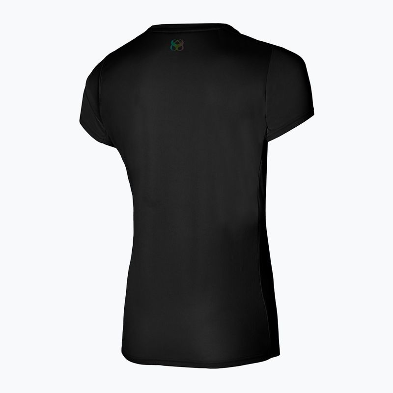 Дамска тениска за бягане Mizuno Two Loop 88 Tee black 32GAA20109 2