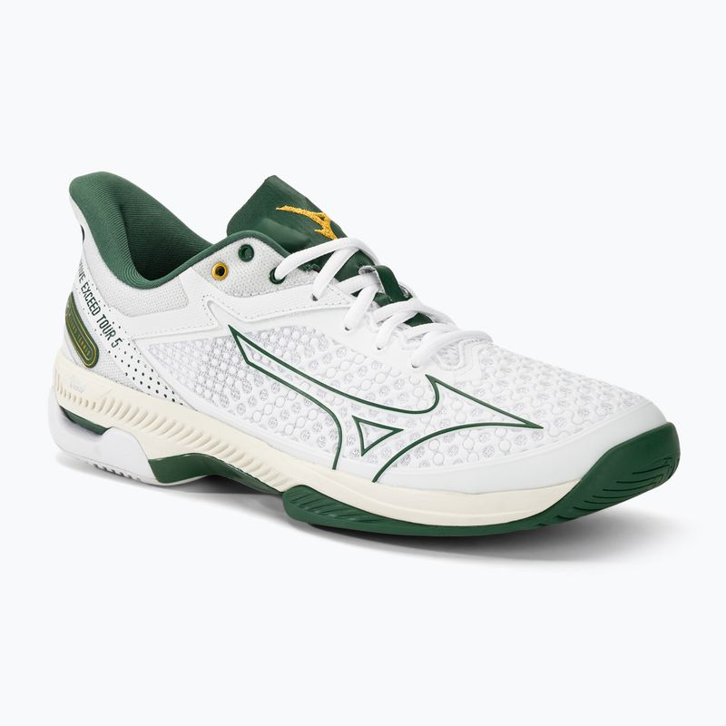 Мъжки обувки за тенис Mizuno Wave Exceed Tour 5 AC white/pine needle/papyrus