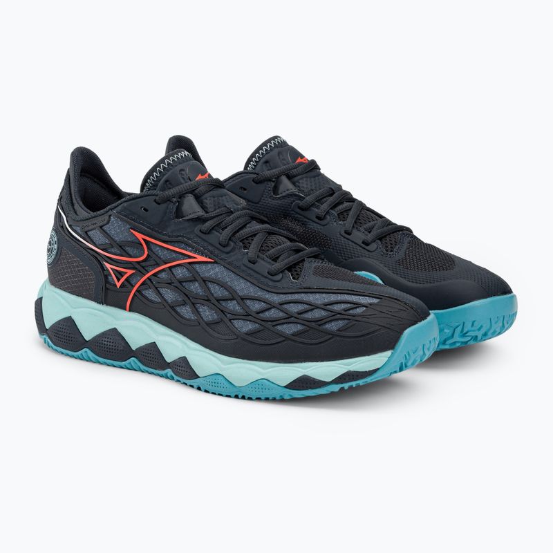 Мъжки обувки за тенис Mizuno Wave Enforce Tour CC navy blue 61GC230412 4