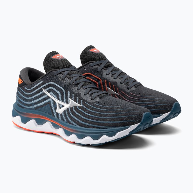 Мъжки обувки за бягане Mizuno Wave Horizon 6 navy blue J1GC222611 4