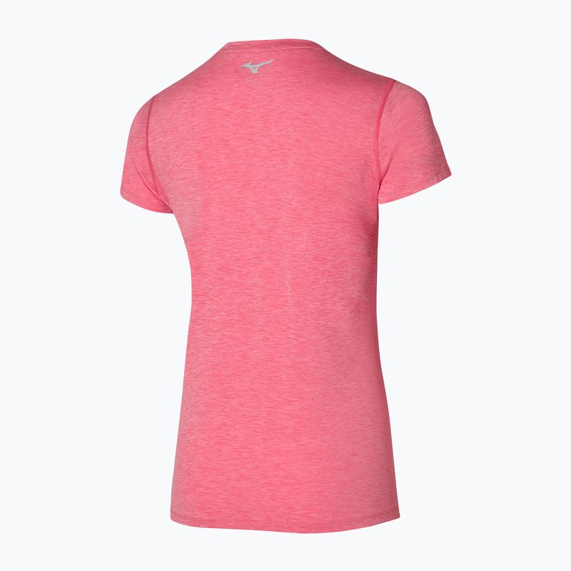 Дамска тениска Mizuno Impulse Core Tee sunkissed coral 2