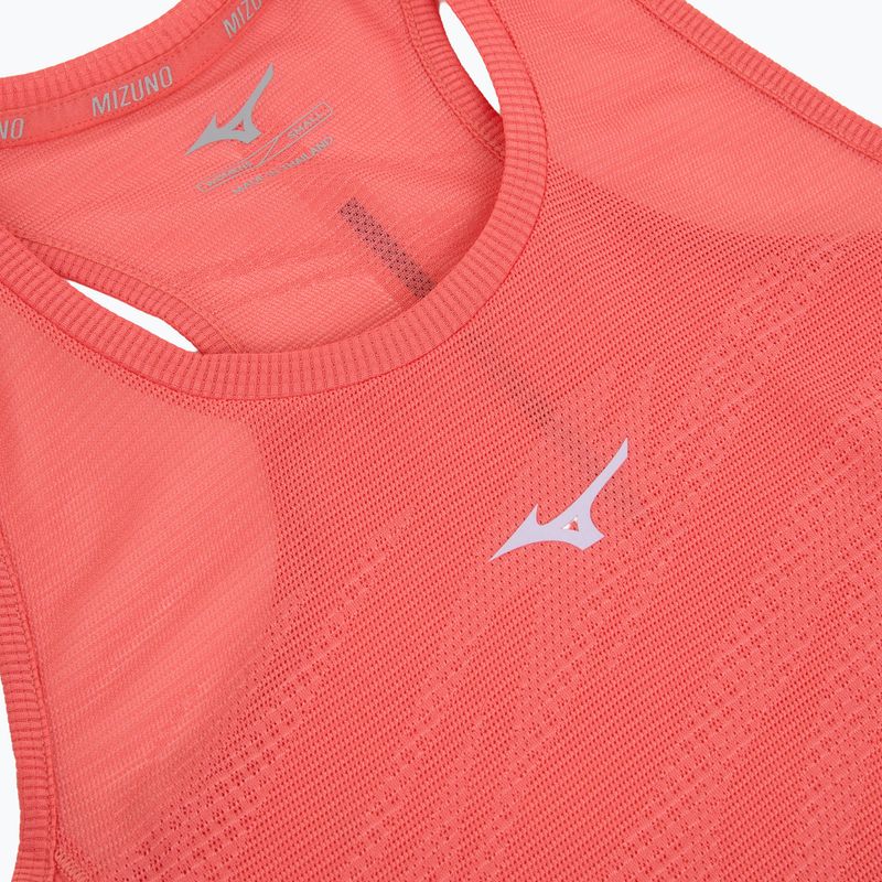 Дамски потник за бягане Mizuno Aero Tank sunkissed coral 3