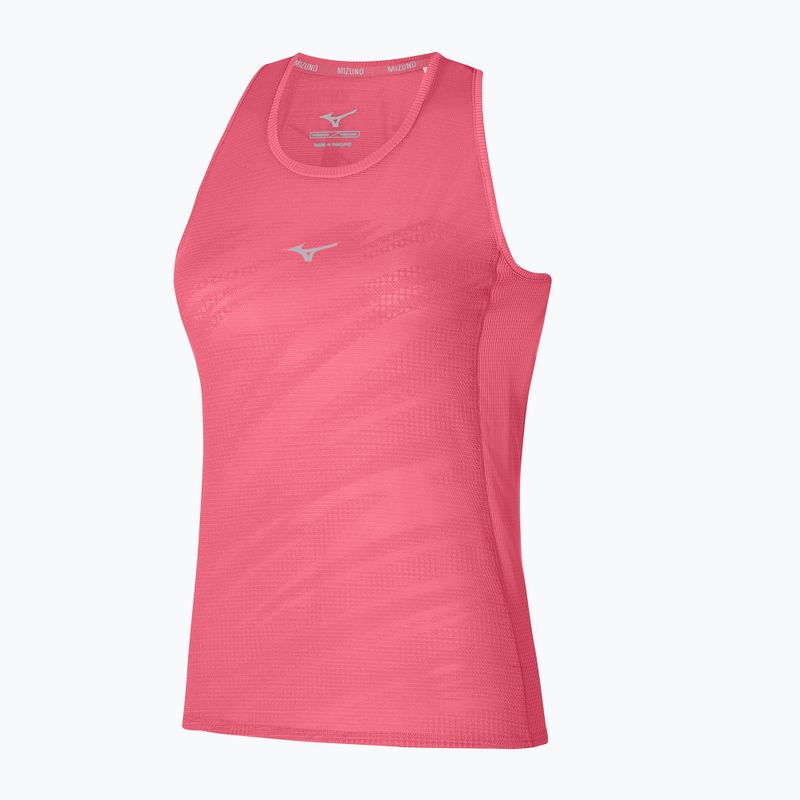 Дамски потник за бягане Mizuno Aero Tank sunkissed coral