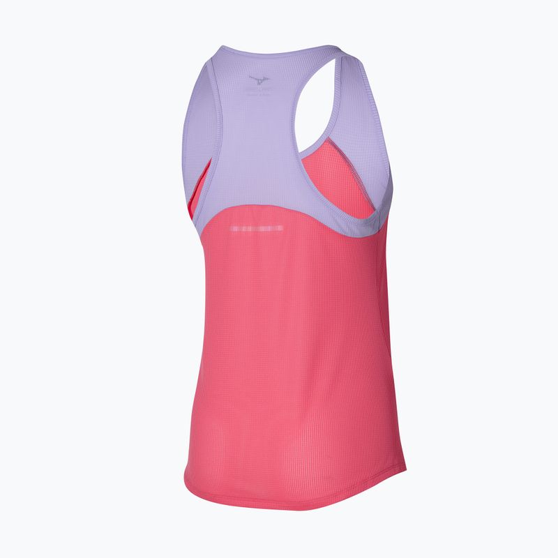 Дамски потник за бягане Mizuno DryAeroFlow Tank sunkissed coral 2