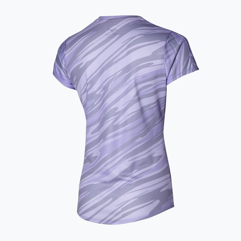 Дамска тениска за бягане Mizuno Core Graphic Tee pastel lilac 2