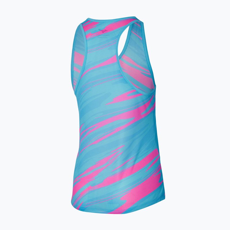 Дамски потник за бягане Mizuno DAF Graphic Tank antigua sand 2