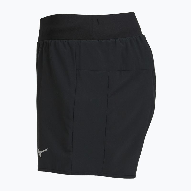 Дамски къси панталони за бягане Mizuno Alpha 4.5 black 3